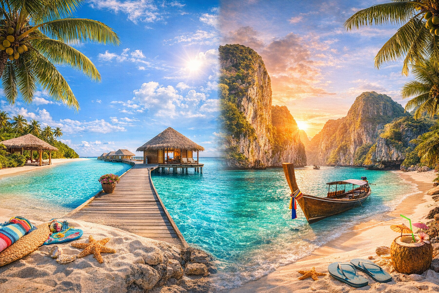 Мальдіви чи Таїланд для романтичної подорожі: що обрати для відпустки на двох